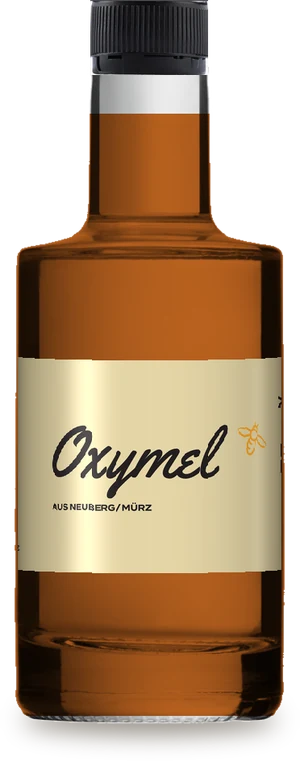 Flasche Oxymel 200 ml mit Etikett