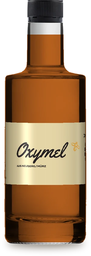 Flasche Oxymel 330 ml mit Etikett